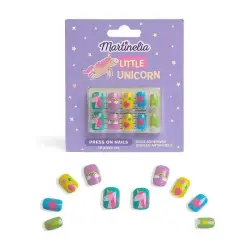 MARTINELIA 8436609394165 | Press-On Nails Kids Unicorn Design