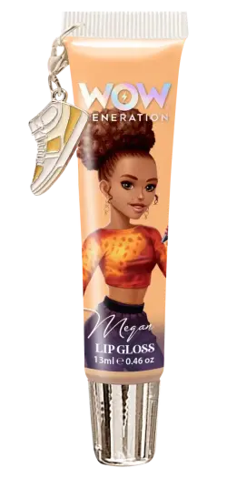 WOW Generation 8436589960008 | Children's Lip Gloss Orange with Charm Pendant