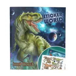 Dino World 4010070689162 | Sticker Book 20 Pages Dinosaurs