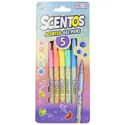 Scentos 8463760204484 | Gel Pens Pastel Set 5 pcs