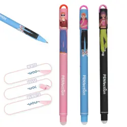 PENfection 4010070706029 | Gel Pen Black Pink Blue