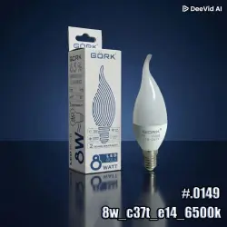 GÖRK 4833014250248 | LED-лампа E14 8Вт 6500K Дневной свет