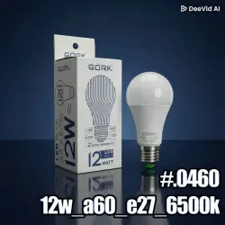 GÖRK 4833014250460 | LED лампа A60 E27 12Вт 6500К