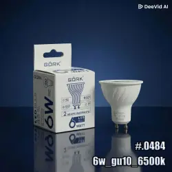 GÖRK 4833014250484 | LED Lamp GU10 6W 6500K Daylight