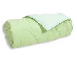 AUDREY 3400001495 | Double Blanket Green High-Quality Fabric