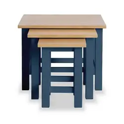 RADO 3200375366 | Nesting Table Set 3 pcs Navy Blue