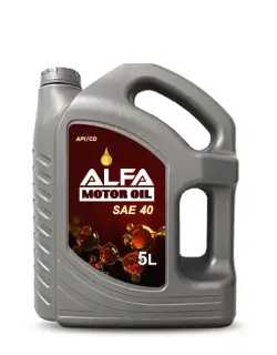 Alfa SAE40 | Motor ýagy 5L ýokary ýylylyk goragy