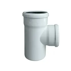 Deryaplastik B06.02184 | Тройник канализационный бесшумный 75мм ПП