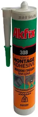 Akfix 308 | Acrylic Adhesive (Liquid Nails) High-Strength Construction