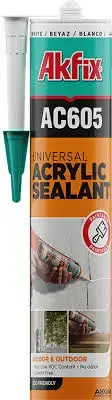 Akfix AC605 | Silicone Sealant 450g High Adhesion