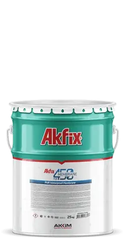 Akfix Pur 450 | Beton izolýasiýasy Gök RAL7040 25 kg