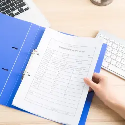 E5383 Halkaly Klasör | Ofis Harytlary A4 Berk Konstruksiýa