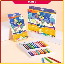 Deli C229-24 | Plastik galam toplumy 24 reňk