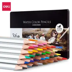 Deli No.6522 | Water Color Pencil 36 Colors