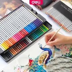 Deli No.6524 | Water Color Pencil 72 pcs Bulk Pack