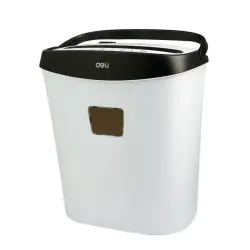 Deli No9928 | Paper Shredder 6 Sheets 15L Cross-Cut