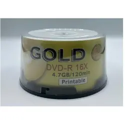 Gold DVD-R 16x | Оптический диск 4,7GB 120мин