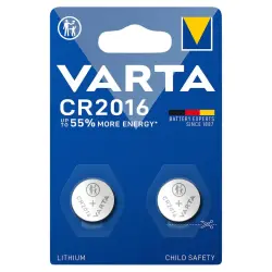 Varta CR2016 | Litiýli tegelek batareýa 3 V 2 sany gaplama