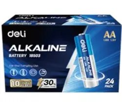 Deli No18503 | AA щелочная батарейка с увеличенным сроком службы
