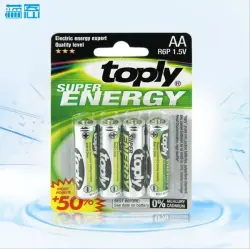 Toply Super Energy AA R6P | AA Battery 1.5V Long-Life