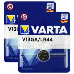 Varta V13GA LR44 | Щелочная пуговичная батарейка 1,5 В