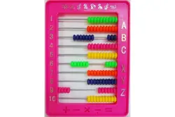 Пластиковые счёты маленькие обучающий инструмент