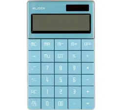 Deli NS041 | Kalkulyator Gögerçin Kiçi Ofis Modeli