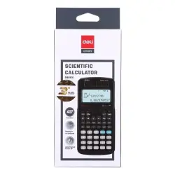 Deli d991es | Научный калькулятор с многофункциональным LCD дисплеем