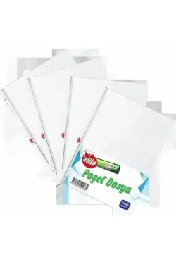STILO Fayl A4 Poset Dosya | Файл для документов A4, упаковка 100 шт