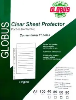 Globus | File A4 100 Sheets 80mic