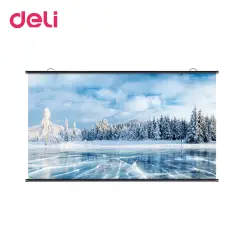 Deli 50448-EU | Asylýan proýektsiýa ekrany 100 dýuým