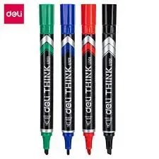 Deli U10101 | Markers 4 Colors 1.5-5mm Pack of 4