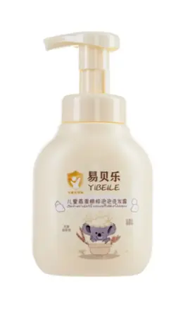 YIBEILE EBB017 | Kids Foaming Shampoo 300 ml Oat Essence