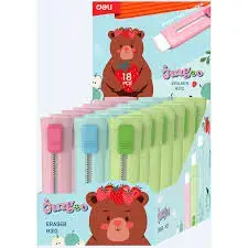 Deli H312 | Eraser High-Quality Rubber Office & School Use