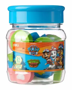 Deli H307 | Eraser Bulk Pack 21 pcs Dino Rescue