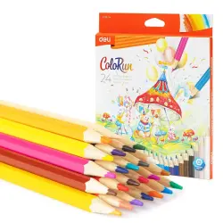 Deli C130-24 | Reňkli Galamlar 24 Reňk 3.0mm