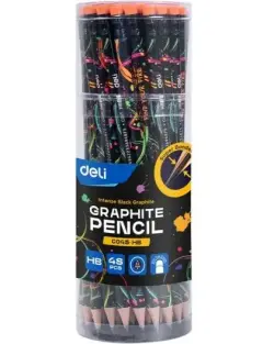 Deli C045-HB | Grafit Galam 2.2mm HB, 48 sany