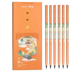 Deli No.58199-4 | Ballpoint Pen Blue Smooth Writing