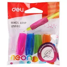 Deli U75002 Neon | Насадка на карандаш эргономичная