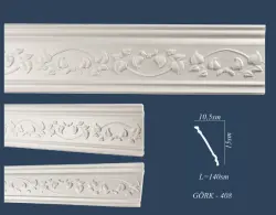 Gork-408 | Bezegli karniz 140x10.5 sm
