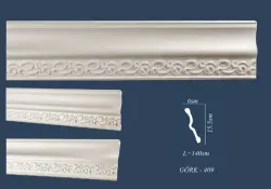 GORK-409 | Bezegli Karniz 140x6sm Döwrebap Görnüş