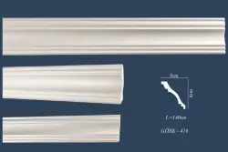 GORK-416 | Bezegli karniz 140x8 sm