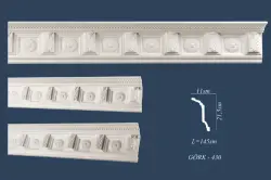 Ajayyp gork gork-430 | Декоративный карниз 140x21,5 см
