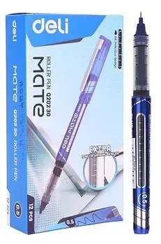 Deli Mate No.Q20230 | Roller Pen 0.5mm Pack of 12