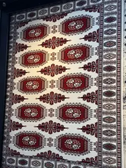 Abadan haly Nusay krem 3x4.5 | Carpet 3x4.5 m