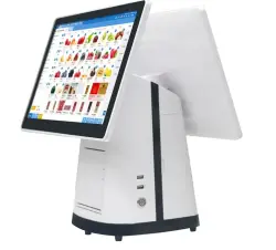 OCOM POS-1516 | POS Machine Dual 15.6" Screen i5 4GB 128GB SSD