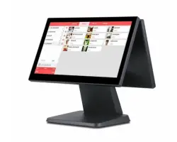 OCOM POS-1516 | POS Machine Dual 15.6" Screen i5 4GB 128GB SSD