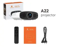 VEVSHAO A22 | Projector 1000 ANSI Lumens Android 9