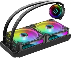 COOLER SAP172 | Жидкостная система охлаждения 240 мм LCD ARGB