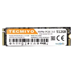 TECMIYO SAP138 | SSD NVMe 512GB High-Speed Storage